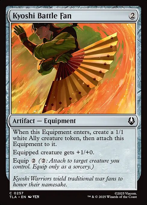 Kyoshi Battle Fan (TLA)