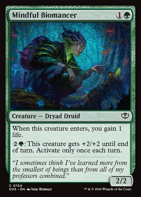 Mindful Biomancer (SOS)