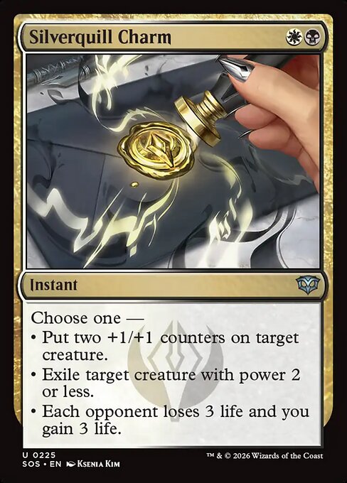 Silverquill Charm (SOS)
