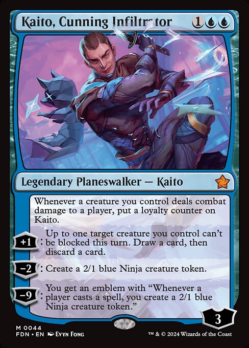 Kaito, Cunning Infiltrator (FDN)