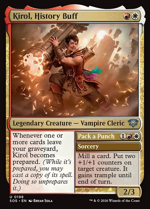 Kirol, History Buff // Pack a Punch (SOS)