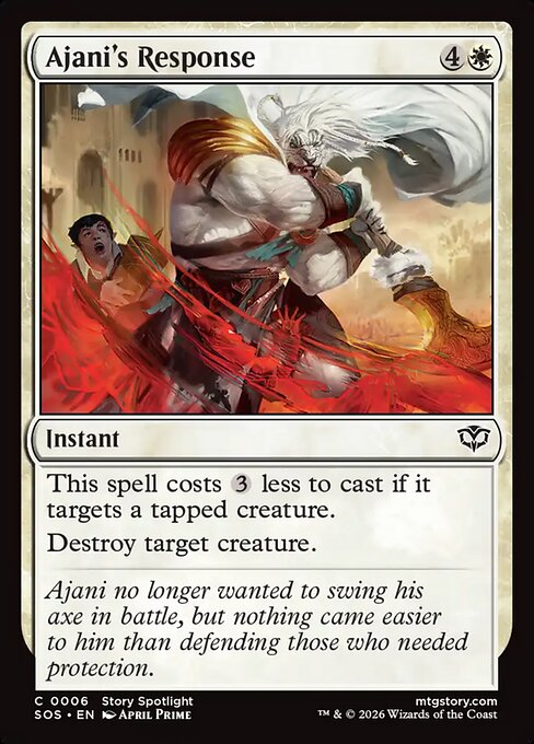 Ajani's Response (SOS)