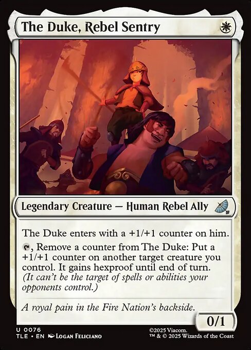 The Duke, Rebel Sentry (TLE)