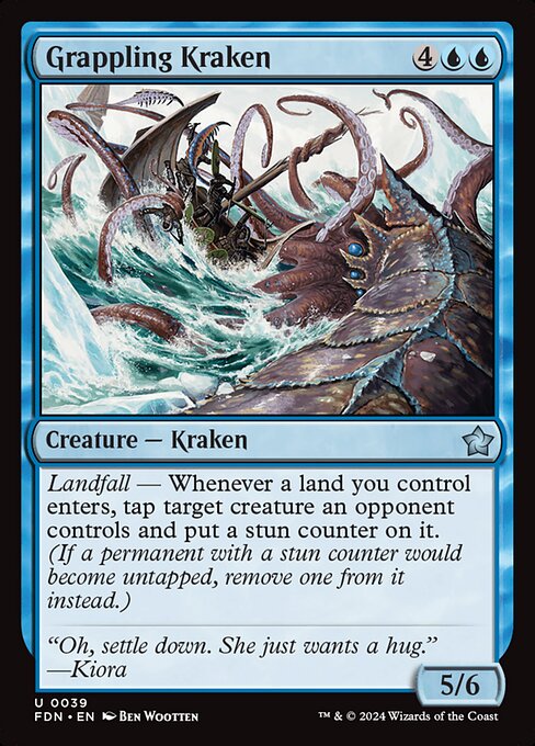 Grappling Kraken (FDN)