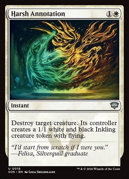 Harsh Annotation (SOS)