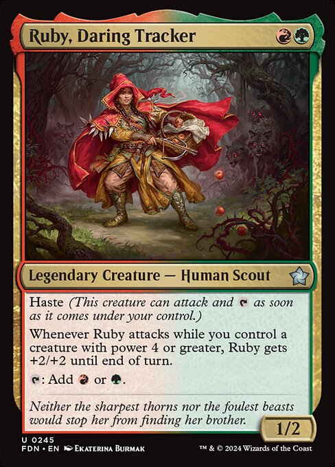 Ruby, Daring Tracker (FDN)