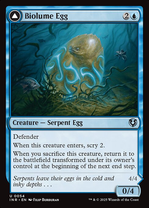 Biolume Egg // Biolume Serpent (INR)