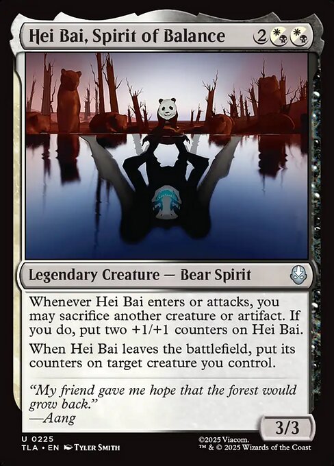 Hei Bai, Spirit of Balance (TLA)
