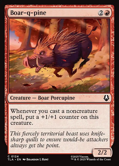 Boar-q-pine (TLA)