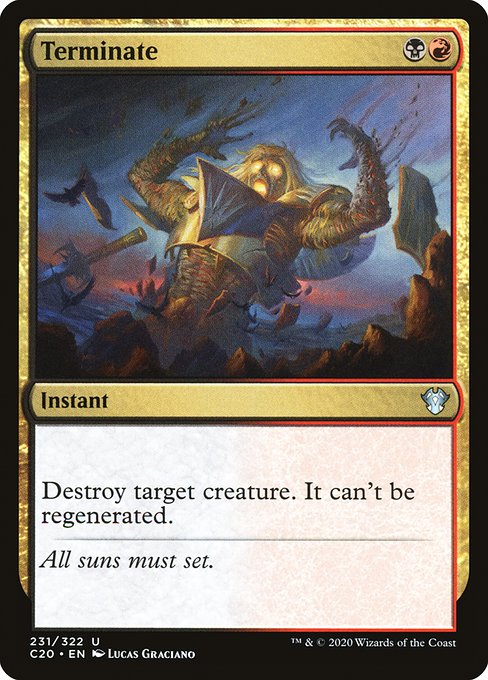 Terminate (C20)