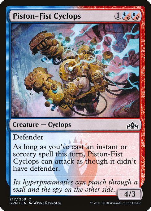 Piston-Fist Cyclops (GRN)