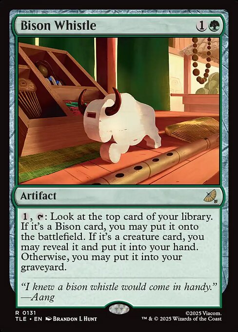 Bison Whistle (TLE)