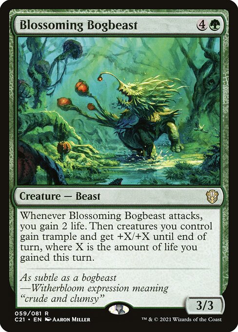 Blossoming Bogbeast (C21)