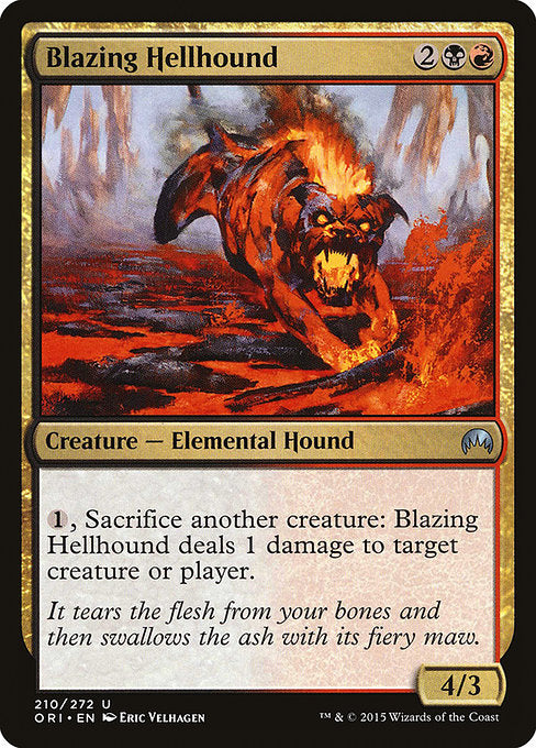 Blazing Hellhound (ORI)