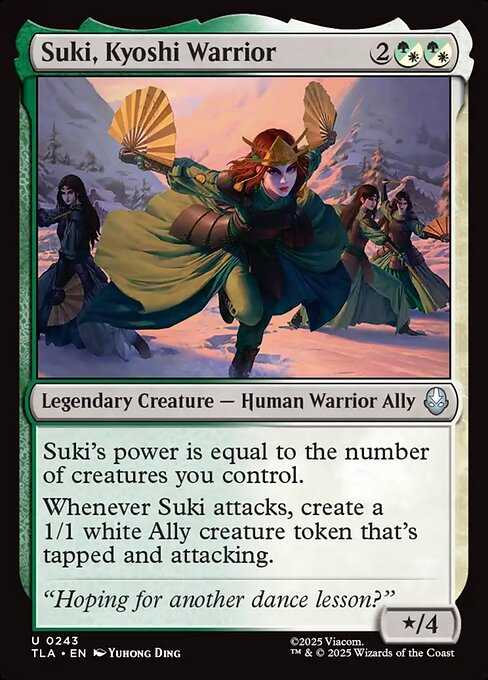Suki, Kyoshi Warrior (TLA)