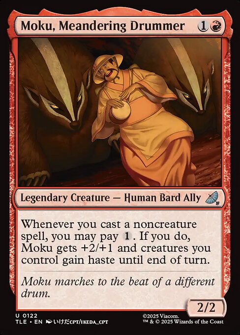 Moku, Meandering Drummer (TLE)