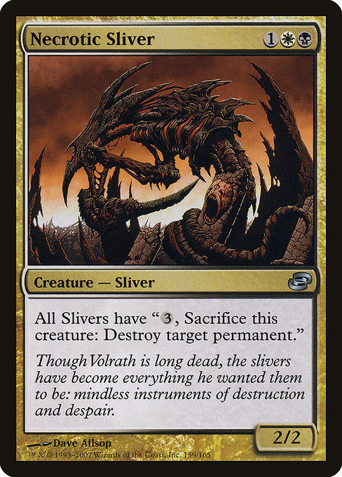 Necrotic Sliver (PLC)