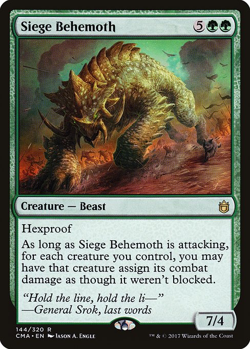 Siege Behemoth (CMA)