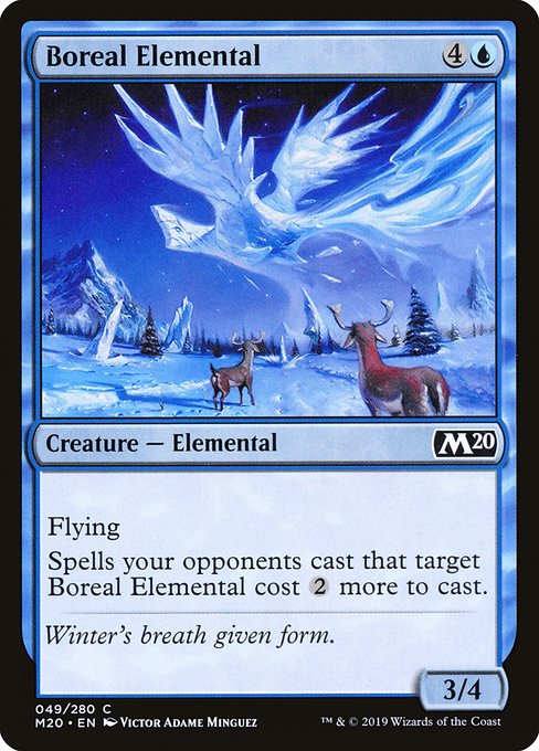 Boreal Elemental (M20)