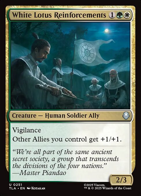 White Lotus Reinforcements (TLA)