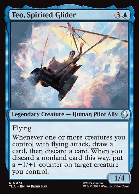 Teo, Spirited Glider (TLA)