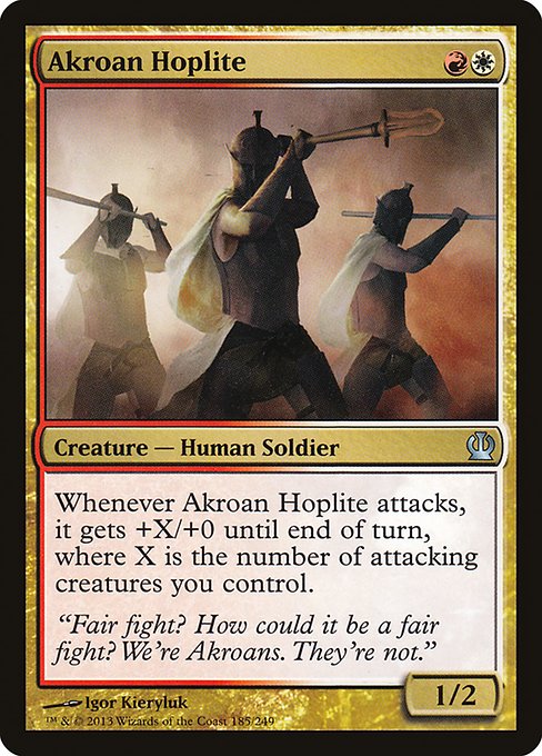Akroan Hoplite (THS)