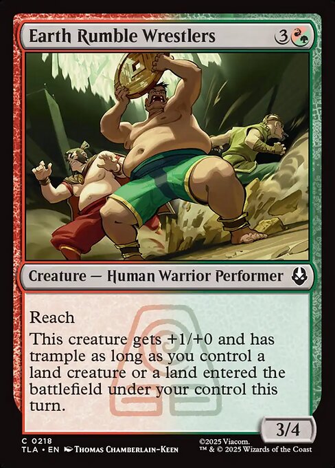 Earth Rumble Wrestlers (TLA)