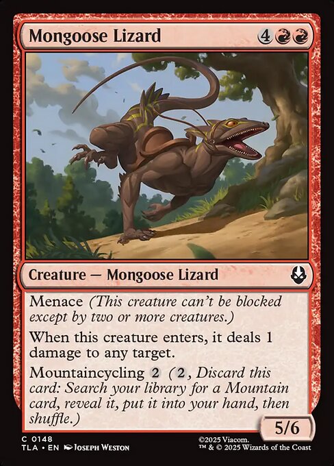 Mongoose Lizard (TLA)