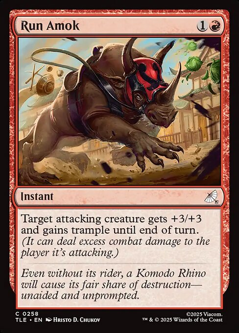 Run Amok (TLE)