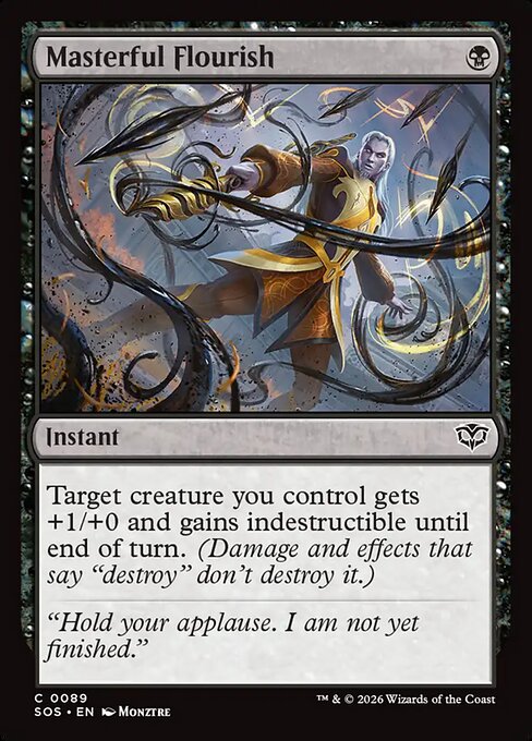 Masterful Flourish (SOS)
