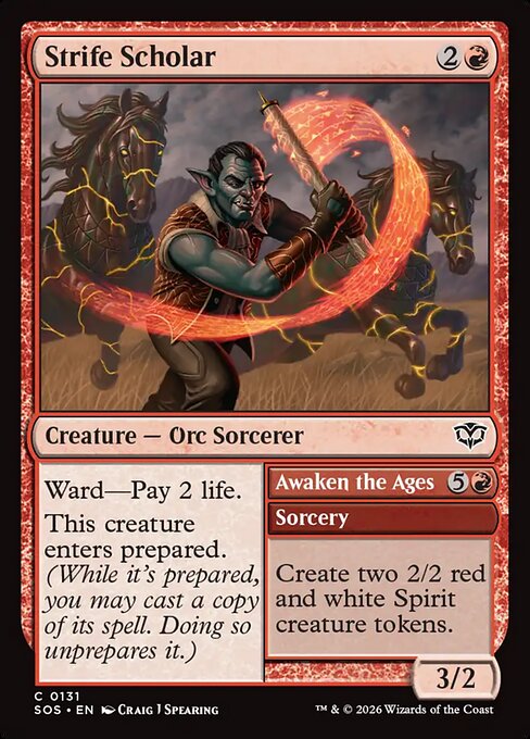 Strife Scholar // Awaken the Ages (SOS)