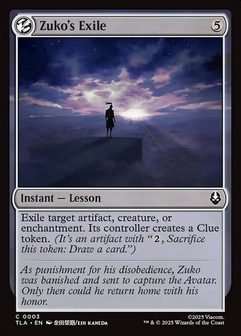 Zuko's Exile (TLA)