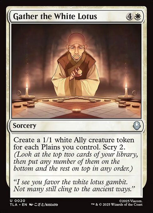 Gather the White Lotus (TLA)