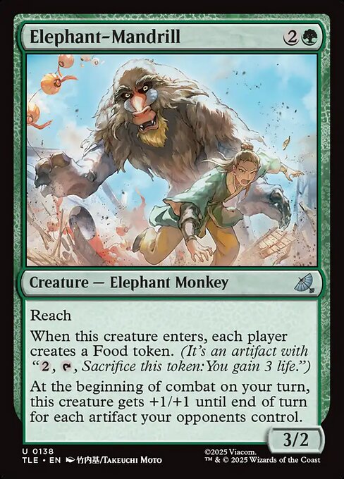 Elephant-Mandrill (TLE)