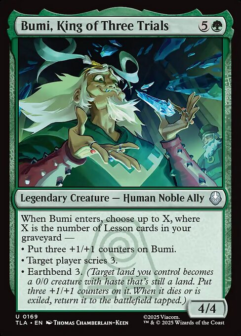 Bumi, King of Three Trials (TLA)