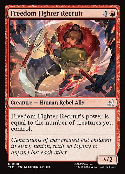 Freedom Fighter Recruit (TLE)