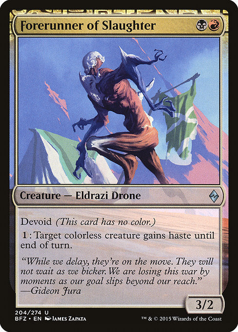 Forerunner of Slaughter (BFZ)