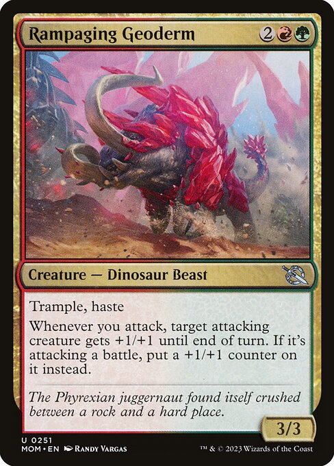 Rampaging Geoderm (MOM)