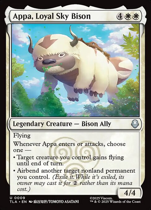 Appa, Loyal Sky Bison (TLA)