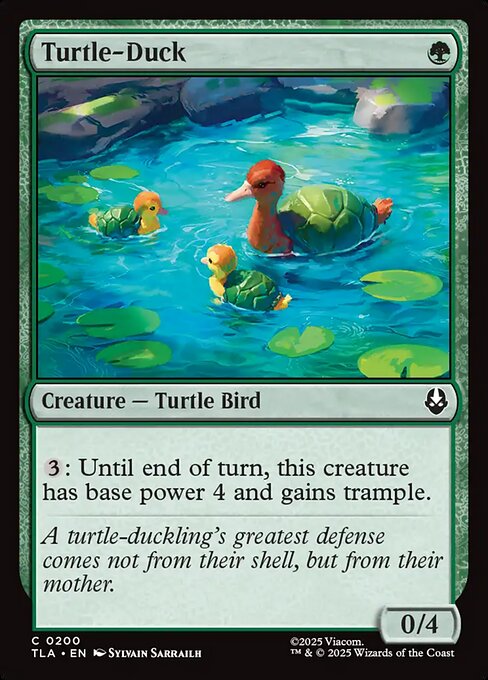Turtle-Duck (TLA)