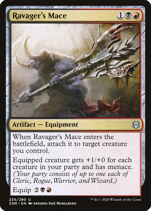 Ravager's Mace (ZNR)