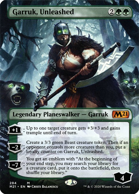 Garruk, Unleashed (M21)