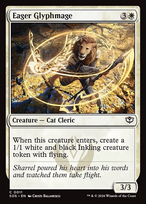 Eager Glyphmage (SOS)