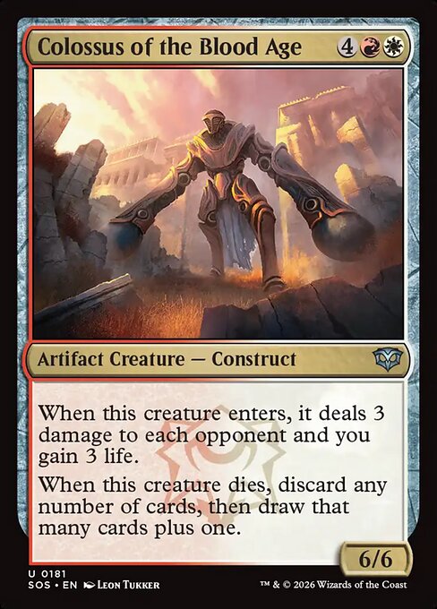 Colossus of the Blood Age (SOS)