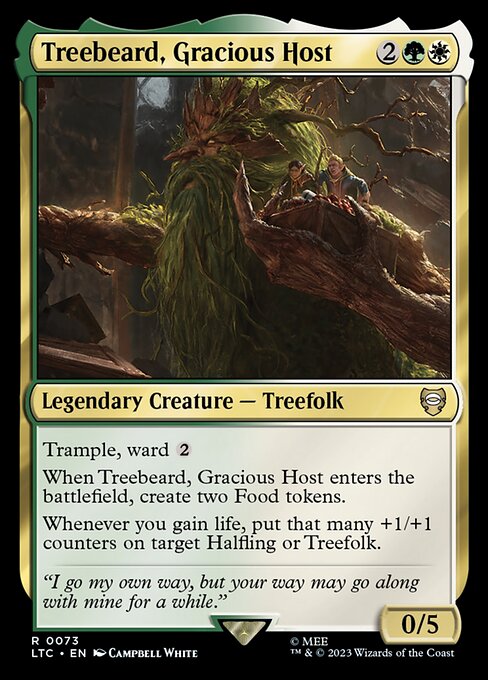 Treebeard, Gracious Host (LTC)