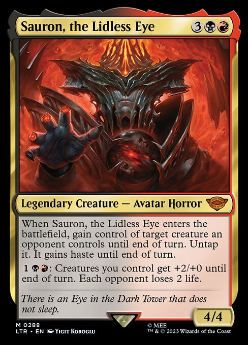 Sauron, the Lidless Eye (LTR)