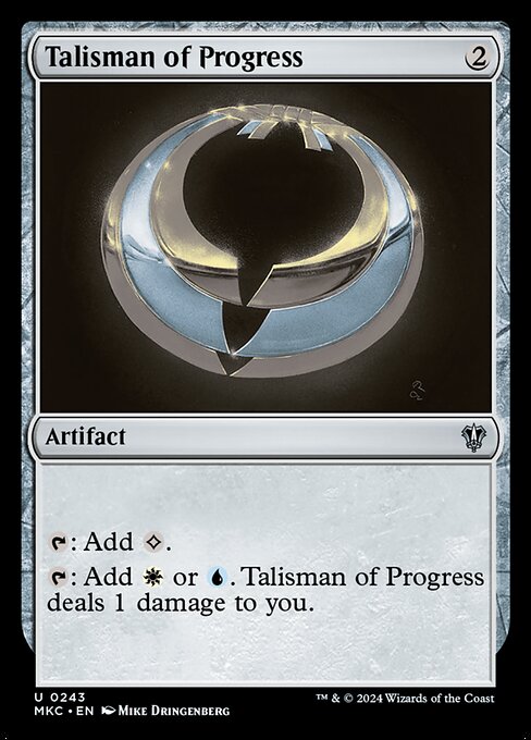 Talisman of Progress (MKC)