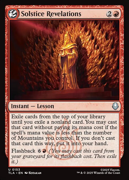 Solstice Revelations (TLA)