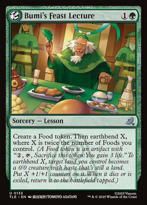 Bumi's Feast Lecture (TLE)
