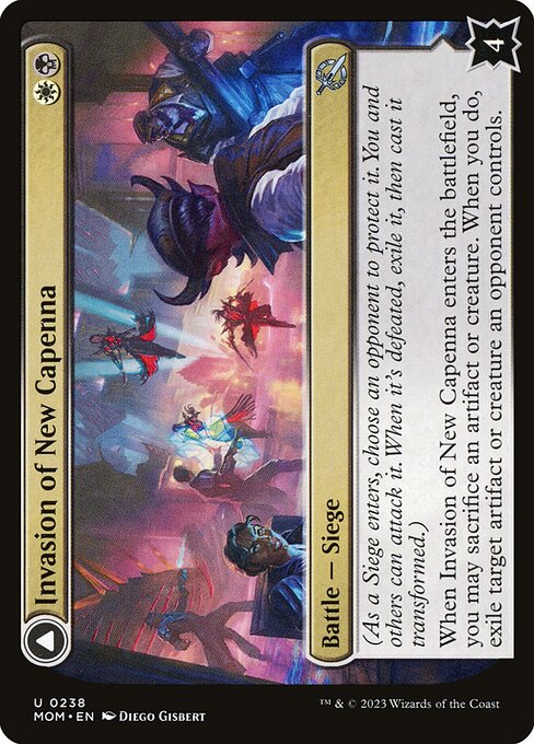 Invasion of New Capenna // Holy Frazzle-Cannon (MOM)